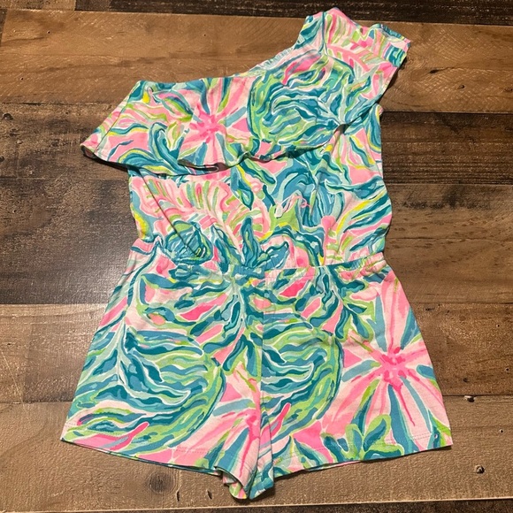 Lilly Pulitzer Sansa Romper - One In A Melon - Picture 3 of 5